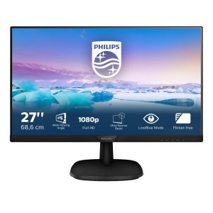 Philips Monitor Desktop V-line Monitor 27 IPS 1920x1080 75Hz 4ms White Audio